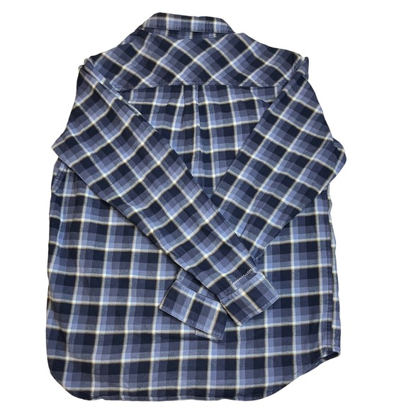 Columbia Flannel Shirt Omni-Wick Plaid Button Up Long Sleeve‎ Mens - Picture 3 of 4